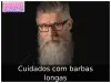 Cuidados com barbas longas